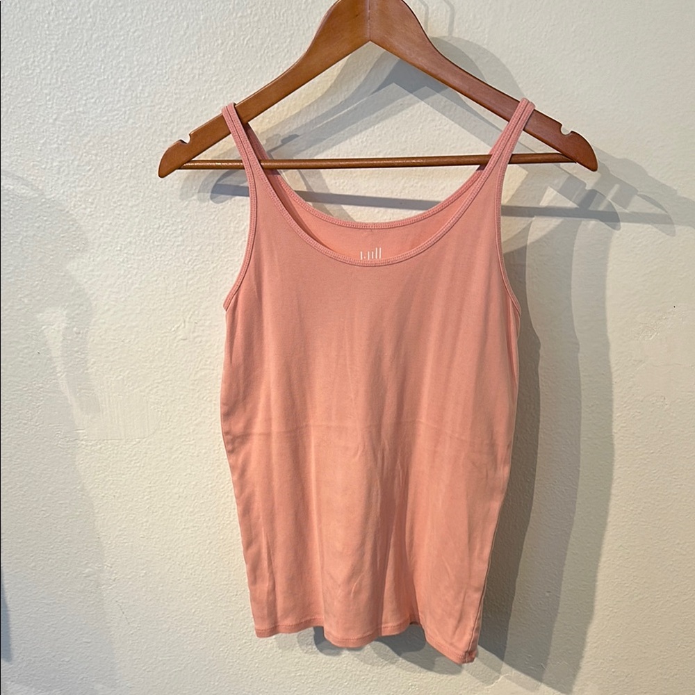 J. Jill 100% Pima cotton Peru Tank Top Lightweight Scoop Neck